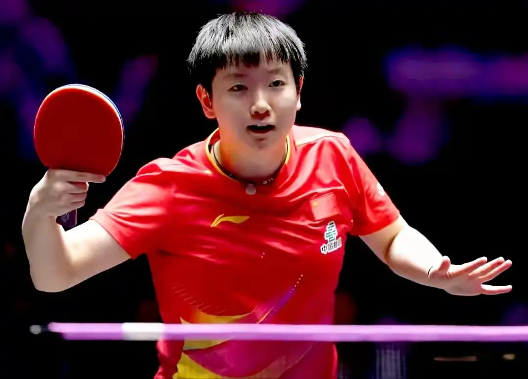 王曼昱重新, 大比分, 随着孙颖莎